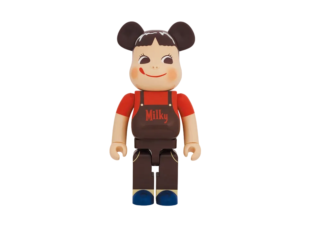 Bearbrick Peko-chan chocolate milky 1000%