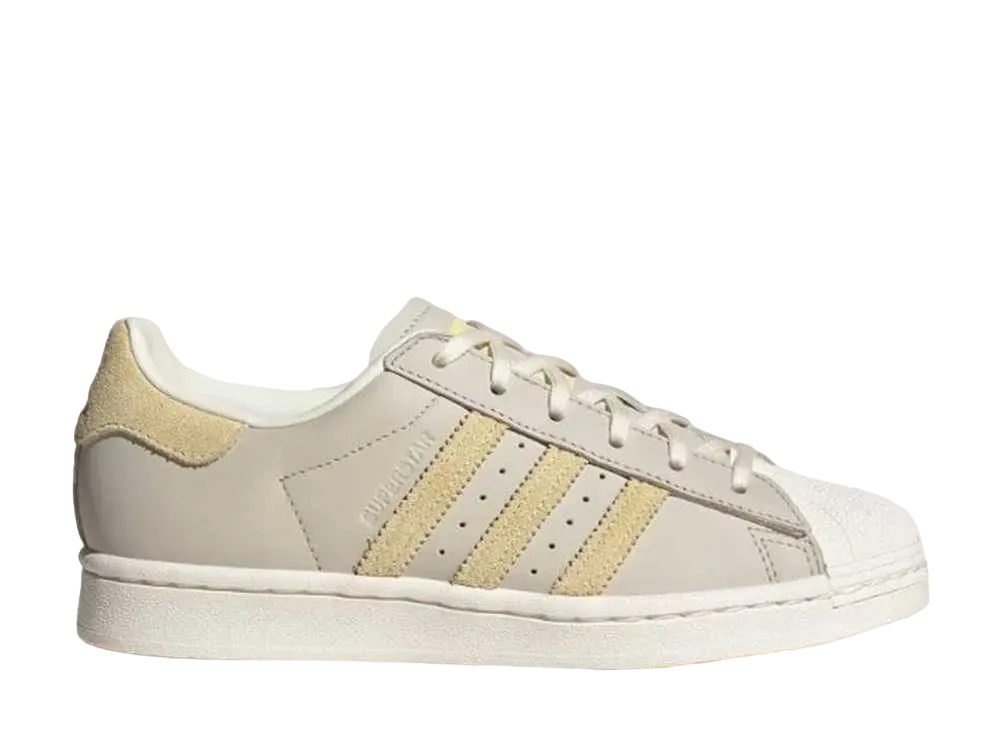 Emmi × adidas Superstar "Clear Brown/Eazy Yellow/Cream White"