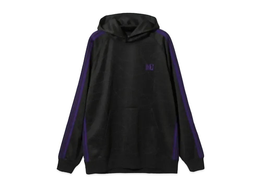Needles x DC SHOES Track Hoody - Poly Smooth / Printed "Black"