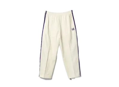 Needles x DC SHOES Track Pant - Poly Ripstop "Ivory"