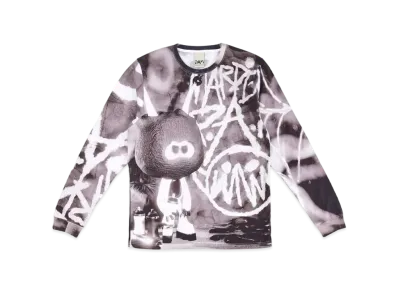 P.A.M. BADASS MARPI AOP LS TEE "AOP"