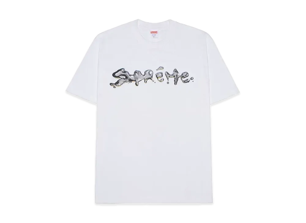 Supreme Liquid Tee "White"