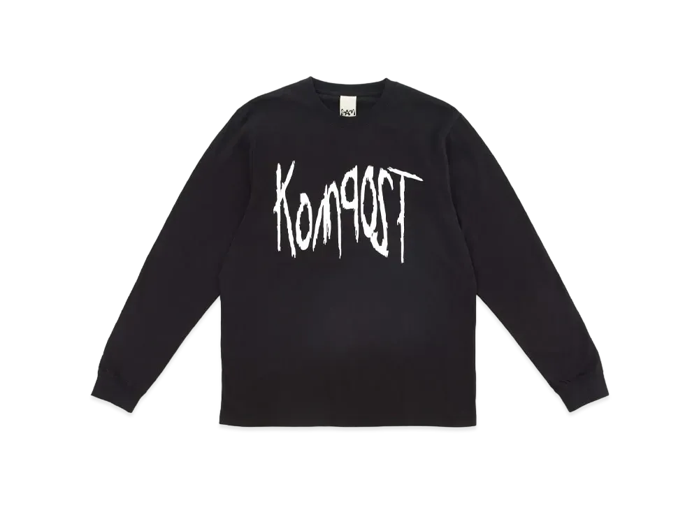 P.A.M. KOMPOST LS TEE "BLACK"
