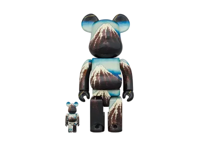 Bearbrick Katsusikahokusai Fugakusanjurokkei Sankahakuu 100% & 400%