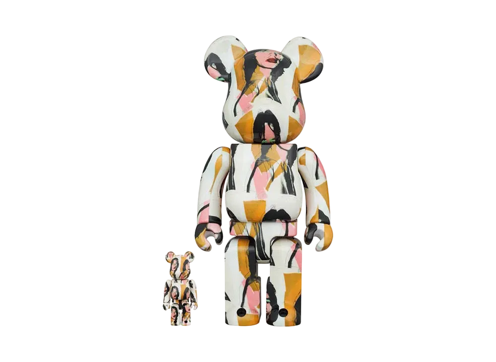 Bearbrick Andy Warhol "Mick Jagger" 100% & 400%