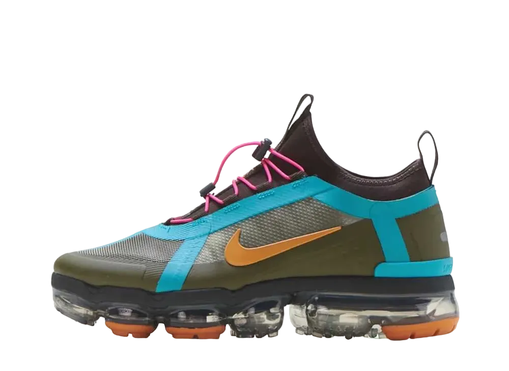 ナイキ ウィメンズ エアヴェイパーマックス2019 ユーティリティ "ミディアムオリーブ/アンバーライズ"