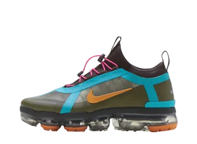 Nike Women's Air Vapormax 2019 Utility "Medium Olive/Amber Rise"