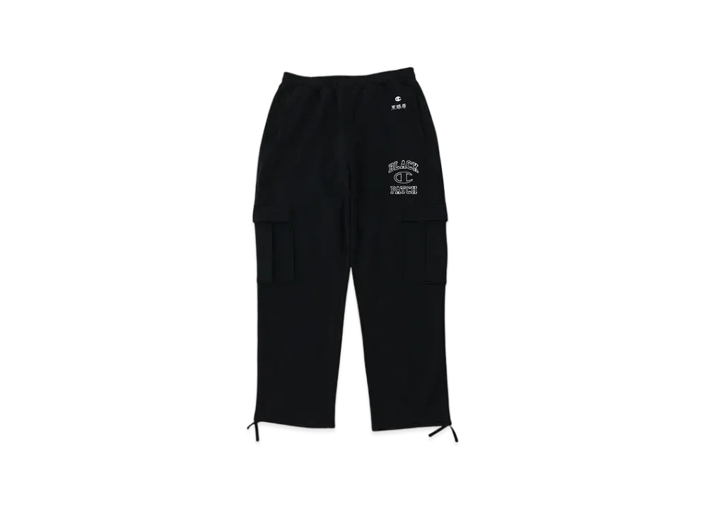 Blackeyepatch x Champion Cargo Sweat Pants "Black"