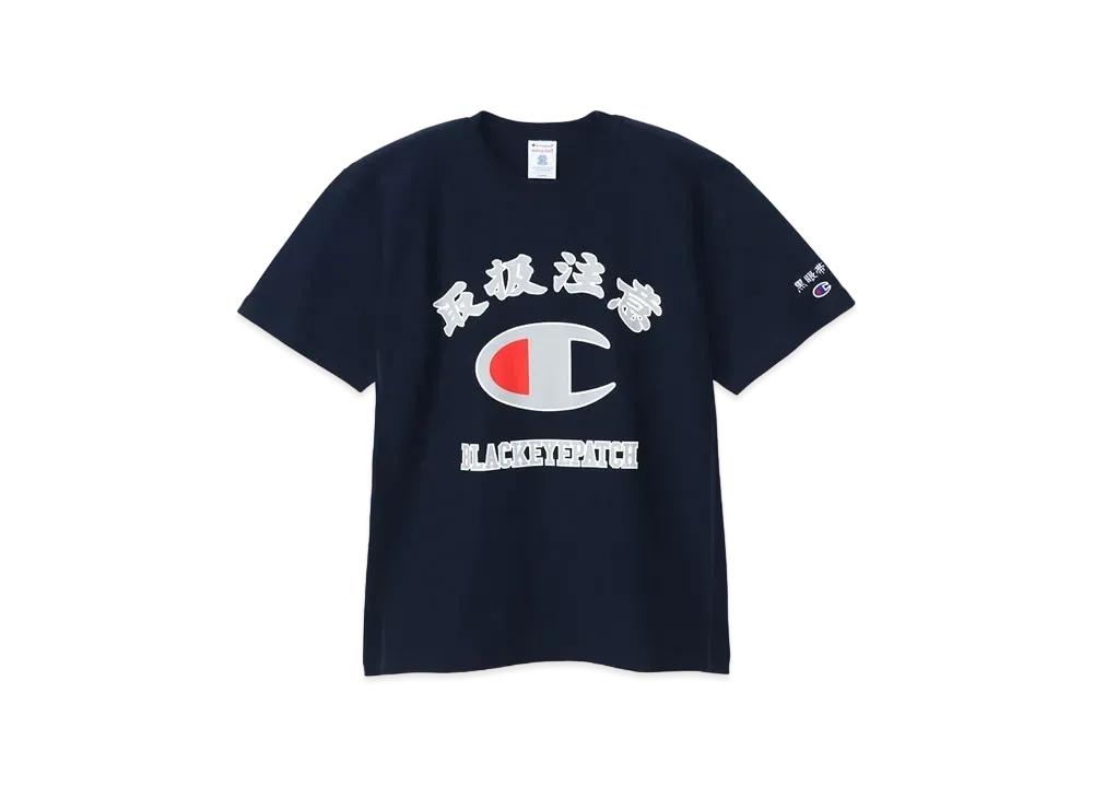 Blackeyepatch x Champion Reverse Weave Short Sleevet T-Shirt "Navy"