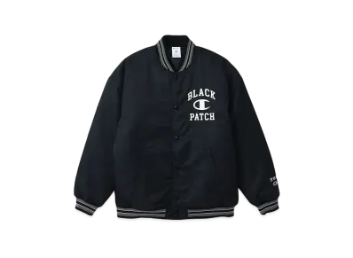 BlackEyePatch x Champion Baseball Jacket "Black"