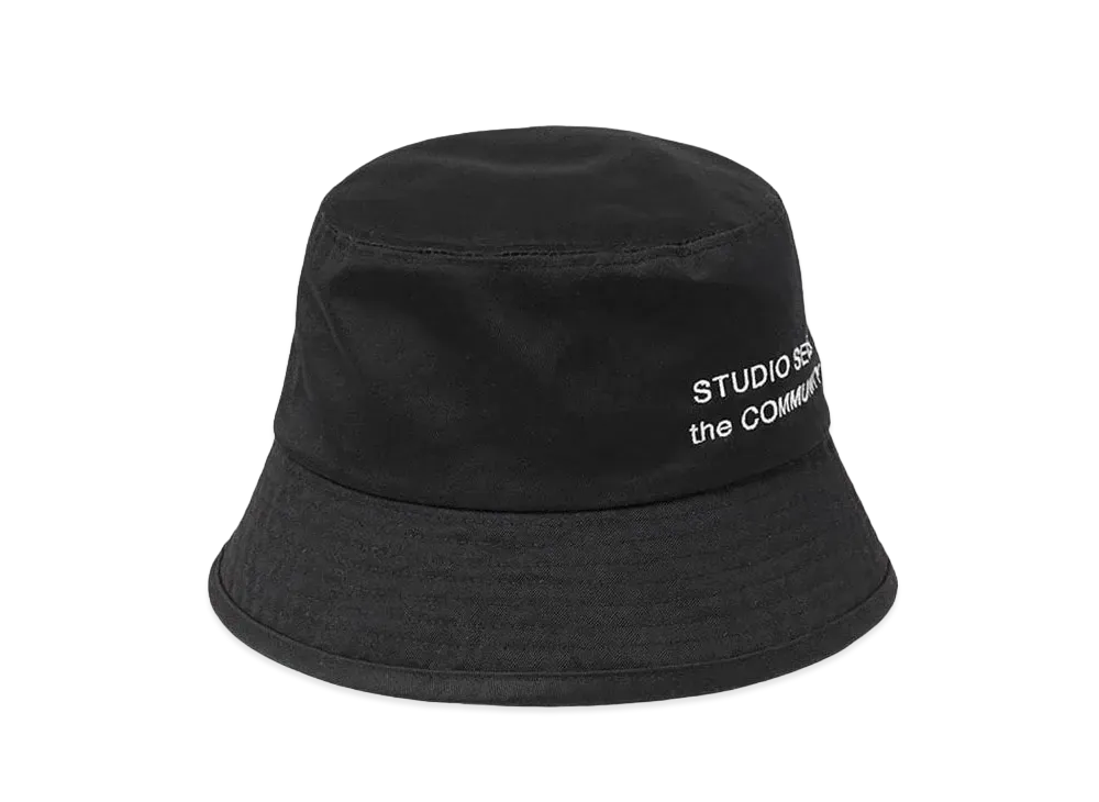 STUDIO SEVEN Chino Bucket Hat "BLACK"