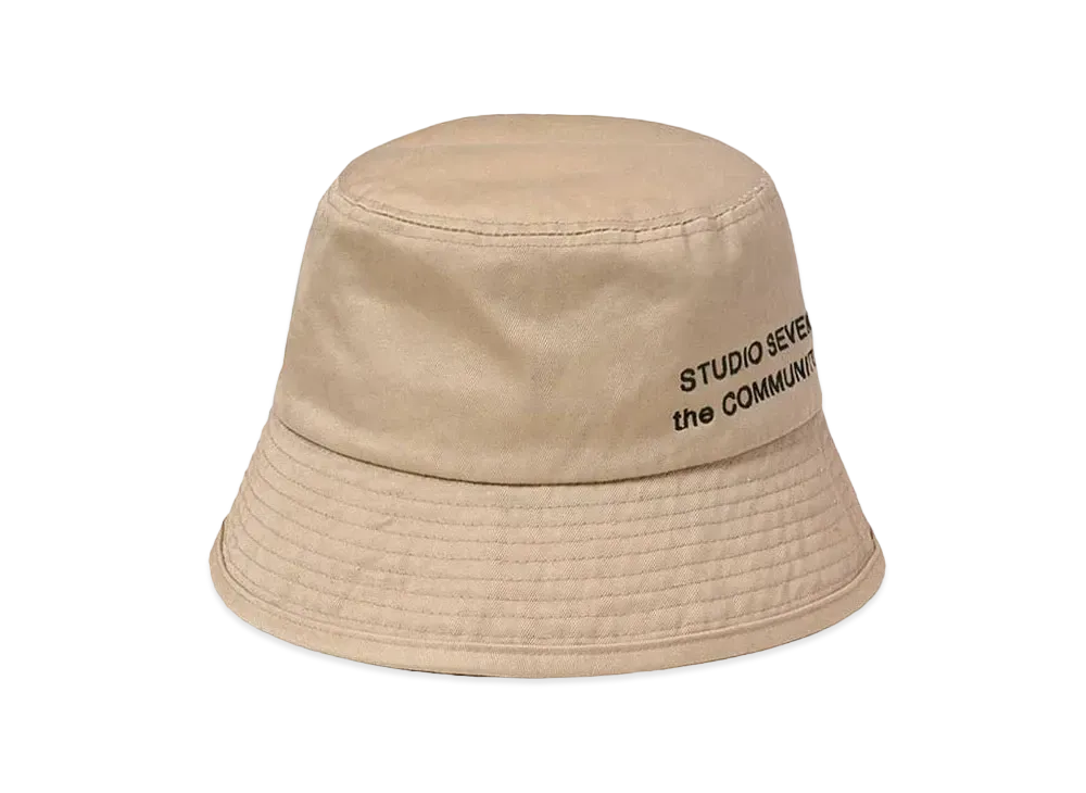 STUDIO SEVEN Chino Bucket Hat "BEIGE"