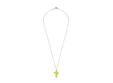 STUDIO SEVEN 7 Cross Necklace "YELLOW"