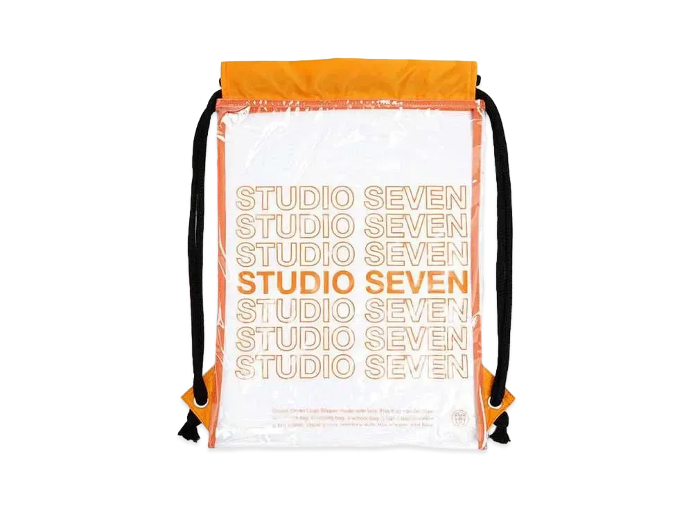 STUDIO SEVEN PVC Knapsack "CLEAR"