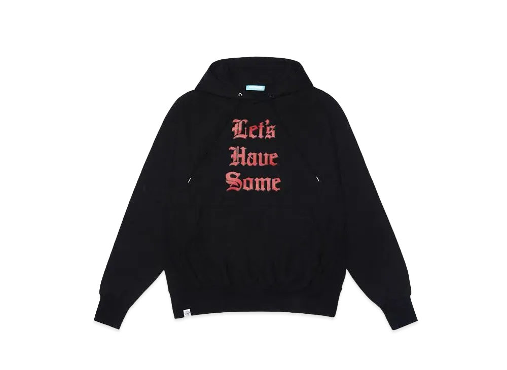 ICECREAM Let's Have Some COTTON HOODIE "BLACK"