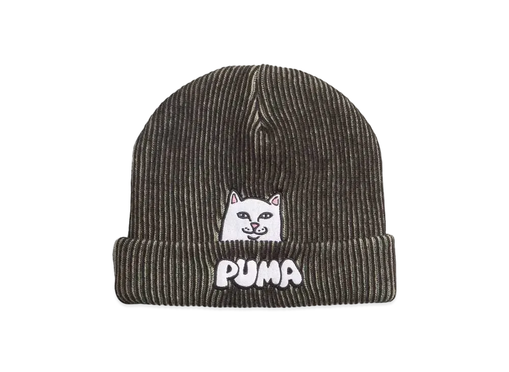 PUMA x RIPNDIP Beanie "Puma Black-Eucalyptus"