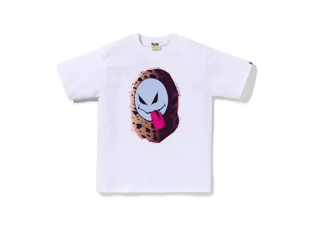 A BATHING APE Ape Ghost Tee "White"