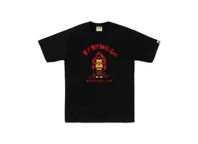 A BATHING APE Baby Milo Tee "Black"