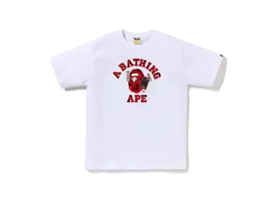 A BATHING APE 30th Logo Tee "White"