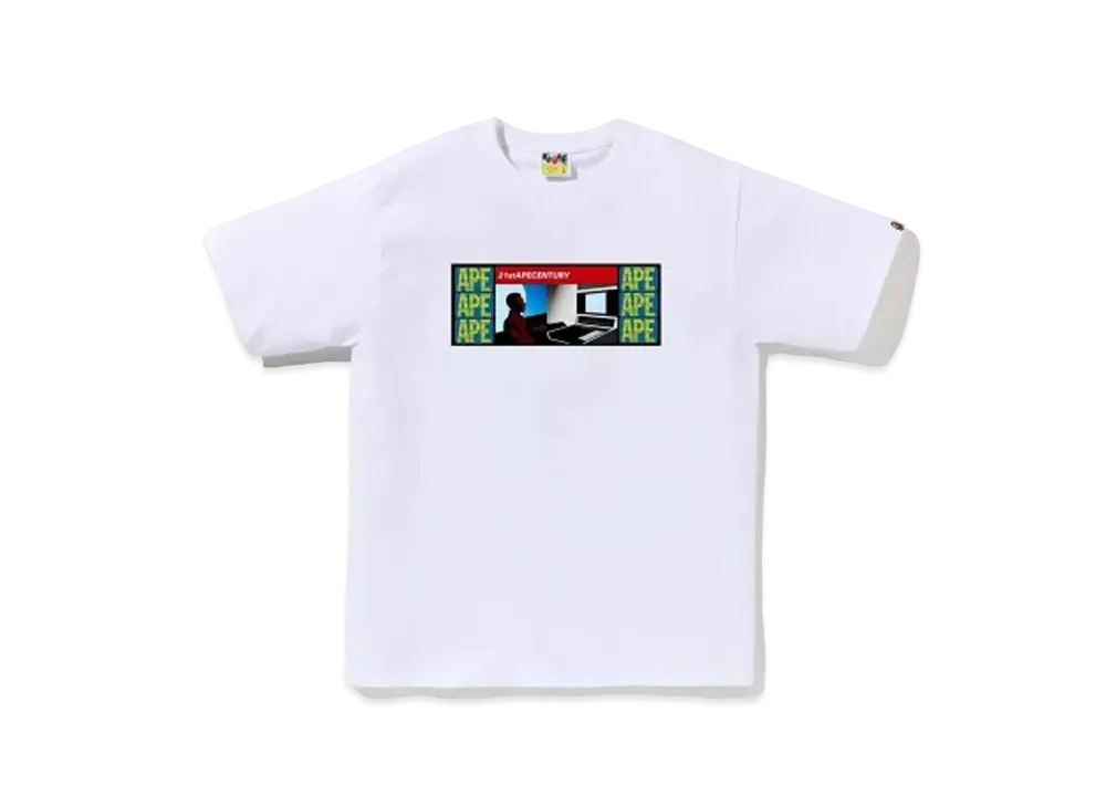 A BATHING APE 21st Ape Century Tee "White"