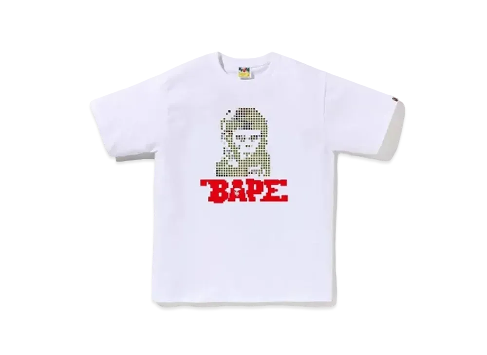 A BATHING APE Pictonerius Tee "White"