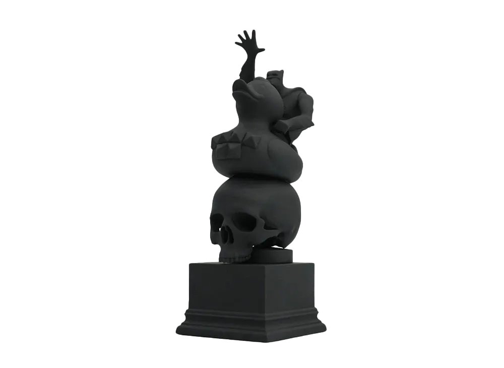 SIVELIA SKULL ON "DUCK RIDER"