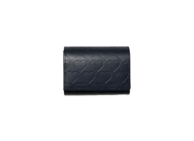 HUMAN MADE Leather Multi Pass Case "Navy"