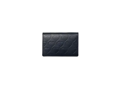 HUMAN MADE Leather Card Case "Navy"