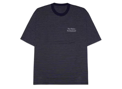 ENNOY 23SS S/S Border T-Shirt "Navy"