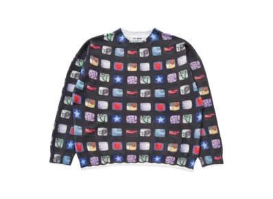 TTT MSW Television Pull Over Knit "Multi"