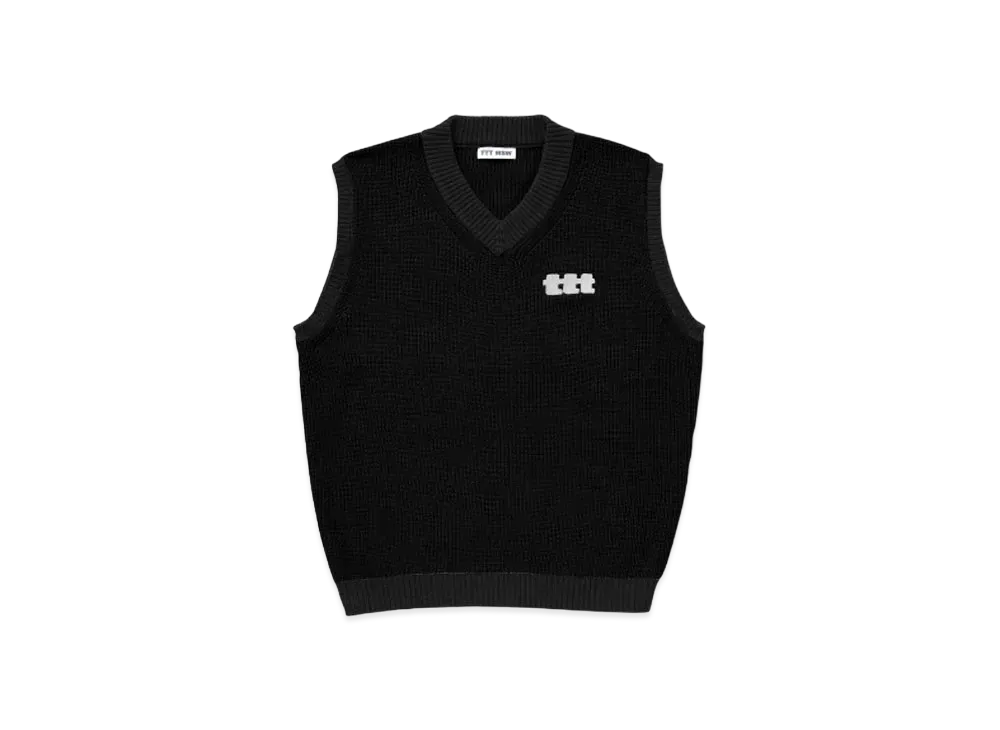 TTT MSW New Standard Knit Vest "Black"
