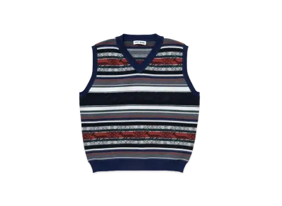 TTT MSW Nordic Knit Vest "Navy"