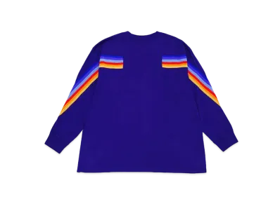 FACETASM RIB LONG SLEEVE TEE "PURPLE"
