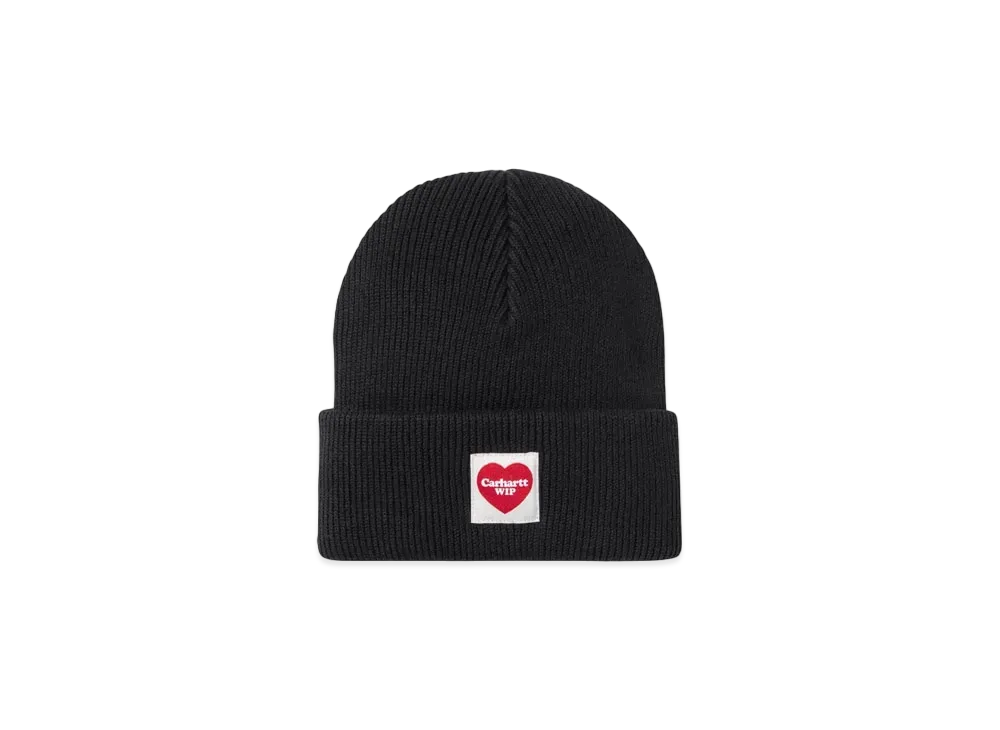 Carhartt Heart Beanie "Black"
