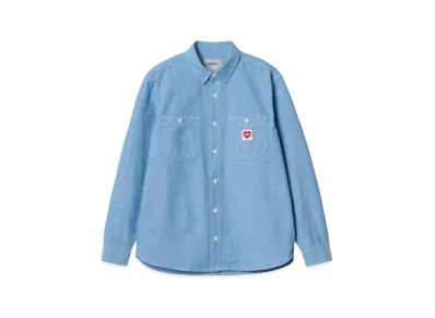 Carhartt L/S Clink Heart Shirt "Bleach Rinsed"