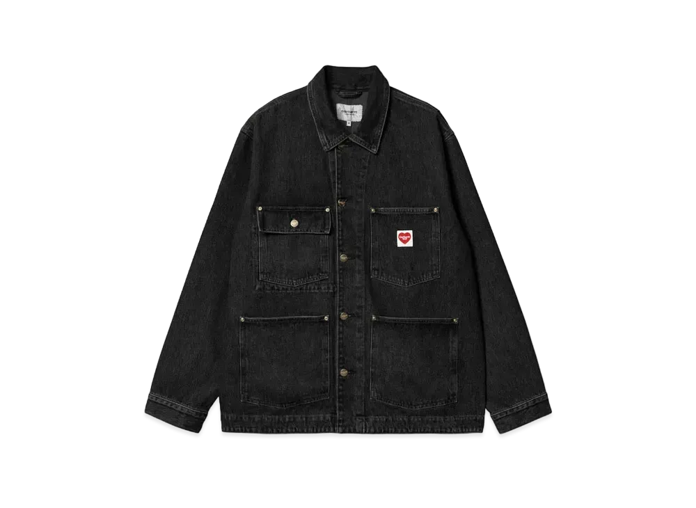 Carhartt Nash Jacket "Black Stone Washed"