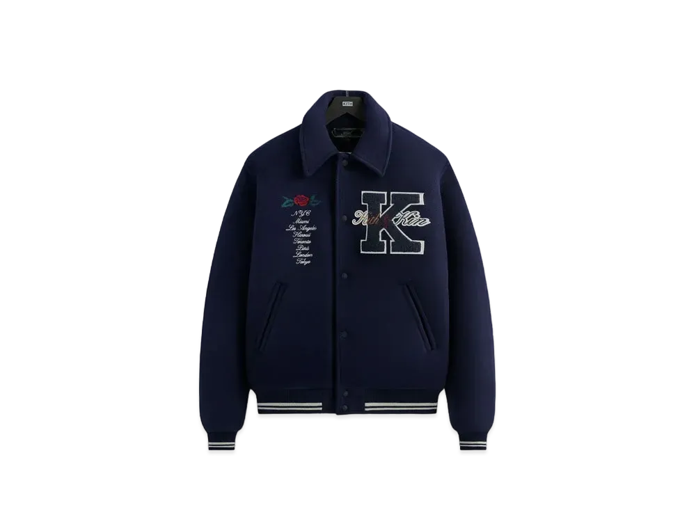 Kith Wool Coaches Jacket "Nocturnal"