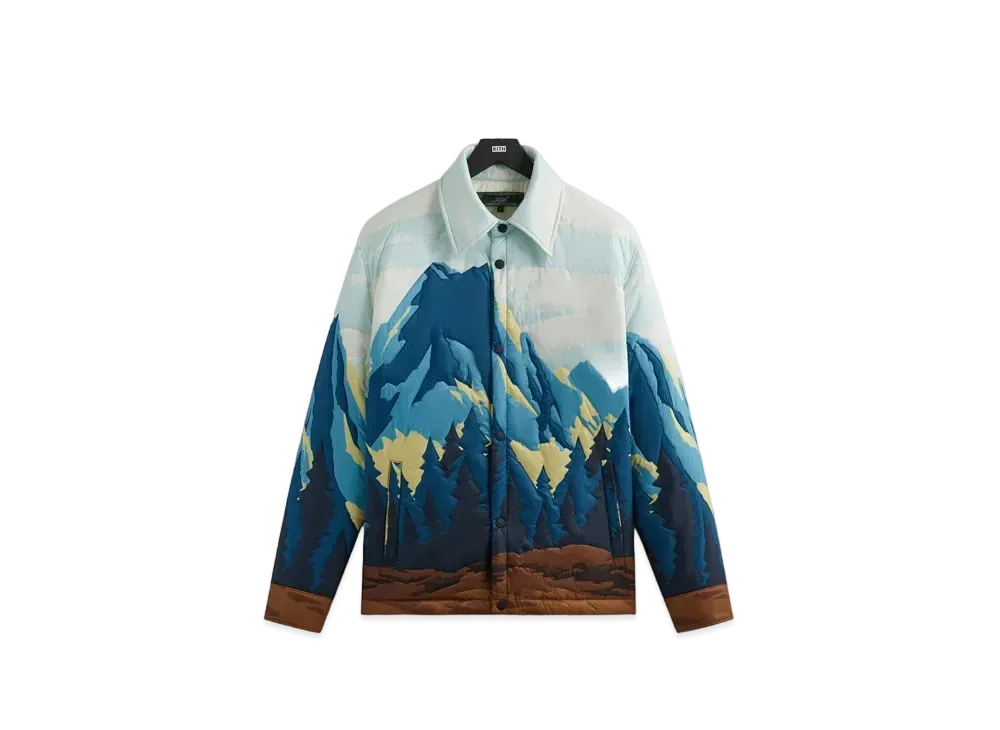 Kith Patchwork Brixton Puffed Shirt Jacket 