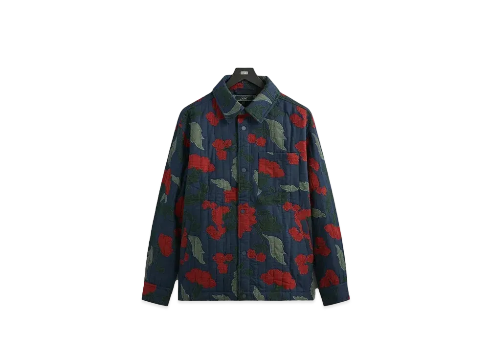 Kith Patchwork Brixton Puffed Shirt Jacket Kith Patchwork Brixton Puffed Shirt Jacket