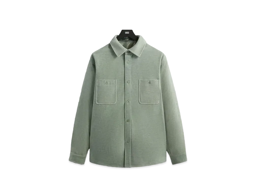 Kith Chenille Apollo Shirt "Mint"