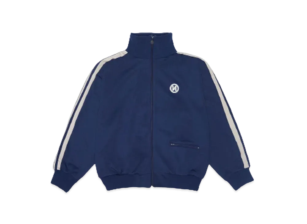 9090 N Logo Simple Track Jacket "Navy"