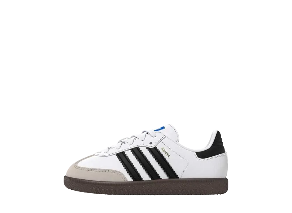 adidas INFANT Samba OG "Cloud White/Core Black/Gum"