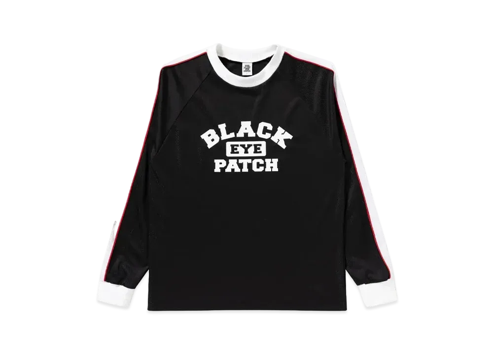 Blackeyepatch College Logo Areacode Jersey L/S Tee "Black"