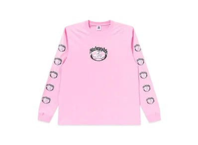 Blackeyepatch Kustom Car Emblem L/S Tee "Pink"