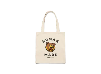 HUMAN MADE Book Tote Sapporo "White"