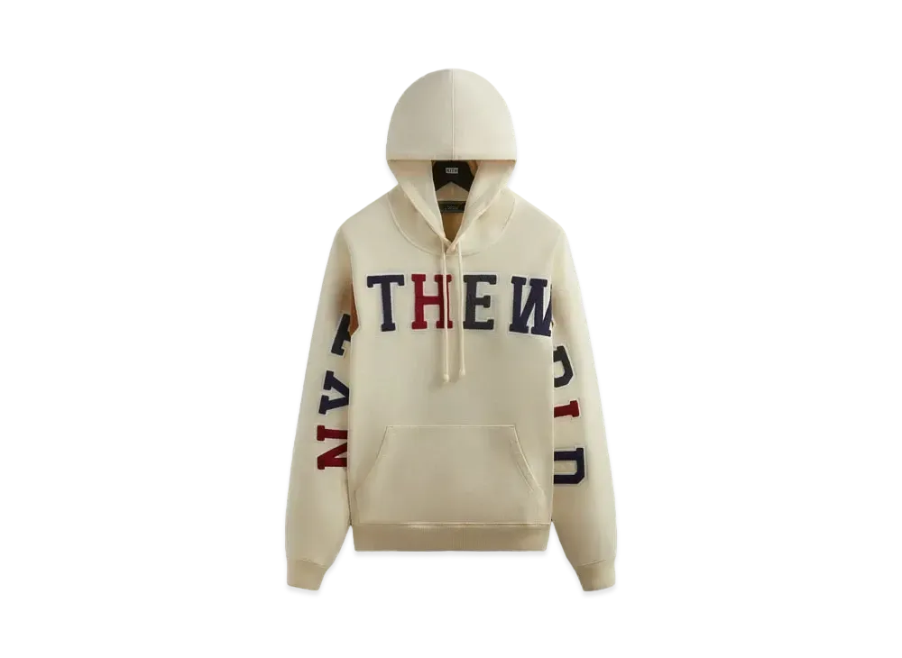 Kith NY To The World Nelson Hoodie "Sandrift"