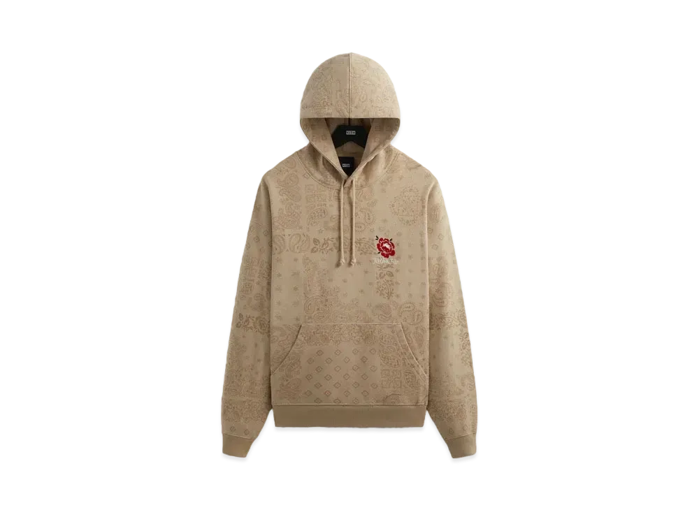 Kith Paisley Nelson Hoodie "Canvas"