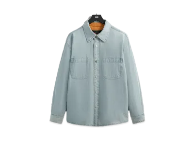 Kith Quilted Apollo Shirt "Light Indigo"