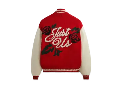 Kith Wyona Full Zip Varsity Sweater "Fame"