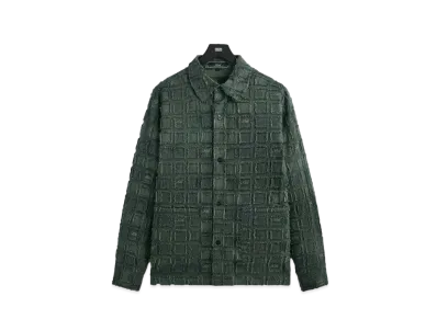 Kith Fils Coupe Check L/S Boxy Collared Overshirt "Stadium"